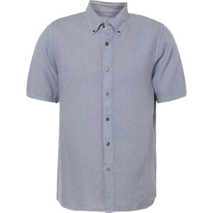 Košile Abercrombie & Fitch chladná modrá