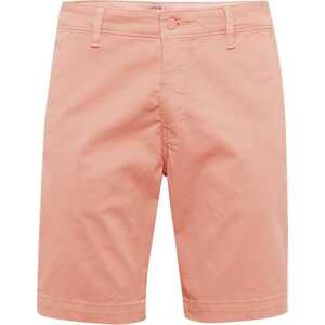 Chino kalhoty Levis růžová / bílá
