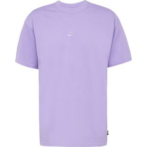 Tričko Nike Sportswear světle fialová