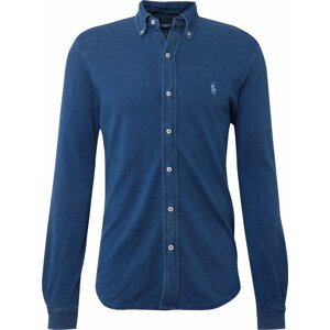 Košile Polo Ralph Lauren nebeská modř / modrá džínovina
