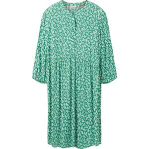 Košilové šaty Tom Tailor Women + zelená / bílá