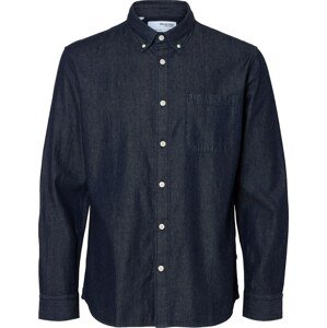 Košile 'REGRICK' Selected Homme modrá džínovina