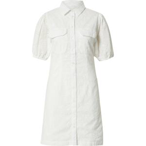 Košilové šaty SISTERS POINT bílá