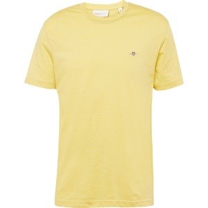 Tričko Gant žlutá