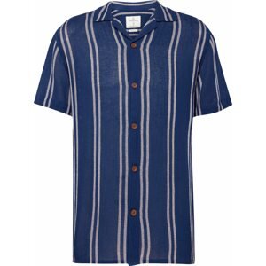 Košile Springfield námořnická modř / bílá