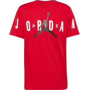 Tričko Jordan ohnivá červená / černá / bílá