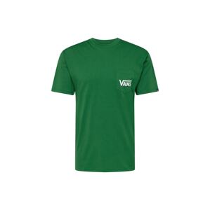 Tričko Vans zelená / bílá