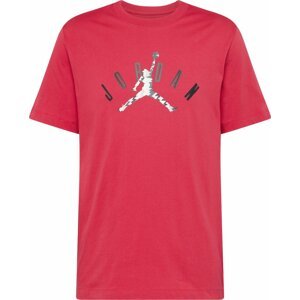 Tričko Jordan červená / černá / bílá