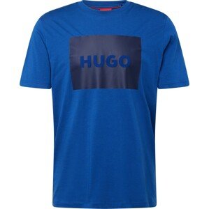 Tričko 'Dulive' HUGO modrá / tmavě modrá