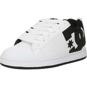 Tenisky 'COURT GRAFFIK' DC Shoes černá / bílá