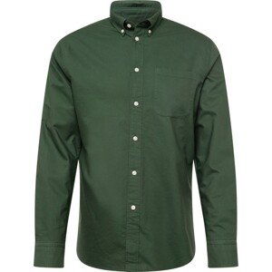 Košile 'RICK' Selected Homme tmavě zelená