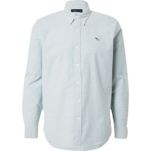 Košile 'OXFORD' Abercrombie & Fitch chladná modrá / světlemodrá