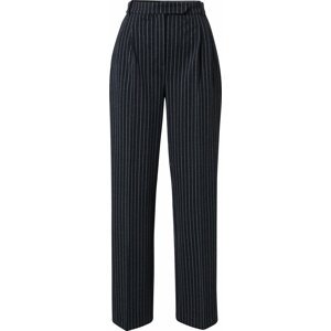 Kalhoty se sklady v pase 'Zoe' Designers Remix šedá / antracitová