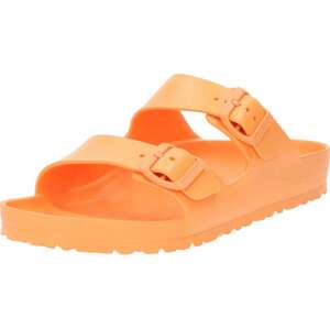 Pantofle Birkenstock pastelově oranžová