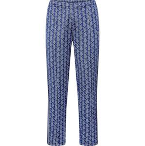 Kalhoty Lacoste modrá / námořnická modř / bílá