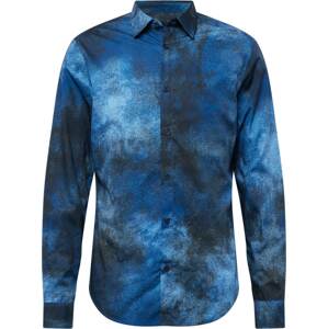 Košile Armani Exchange noční modrá / nebeská modř / světlemodrá
