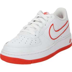 Tenisky 'Air Force 1' Nike Sportswear červená / bílá