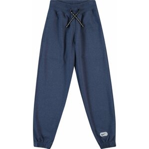 Sportovní kalhoty Nike námořnická modř / šedá / černá / bílá