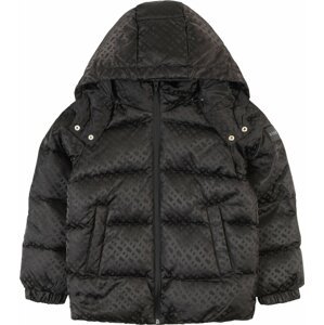 Zimní bunda BOSS Kidswear černá