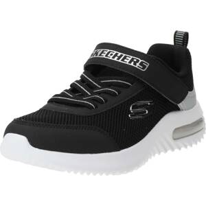 Tenisky 'Bounder-Tech' Skechers černá / stříbrná / bílá