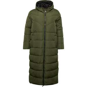 Zimní kabát 'DALCON' Noisy May Curve zelená