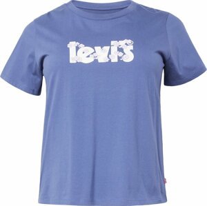 Tričko 'PERFECT' Levi's® Plus azurová / chladná modrá / bílá