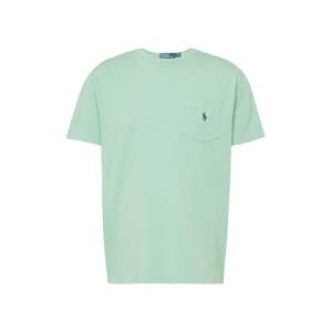Polo Ralph Lauren Tričko marine modrá / pastelově zelená
