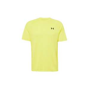 UNDER ARMOUR Funkční tričko limone / černá
