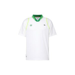 Lacoste Sport Funkční tričko zelená / světle zelená / bílá