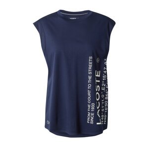 Lacoste Sport Funkční tričko námořnická modř / bílá