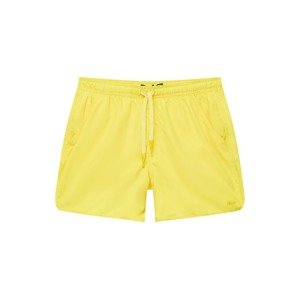 Pull&Bear Plavecké šortky svítivě žlutá
