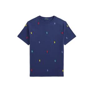 Polo Ralph Lauren Tričko námořnická modř / žlutá / nefritová / červená