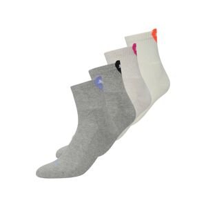 PUMA Ponožky  béžová / režná / šedý melír / fialová