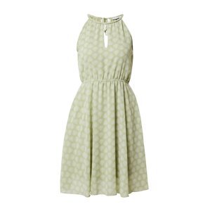 ZABAIONE Letní šaty 'Sabia' pastelově zelená / bílá