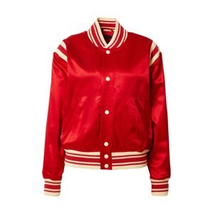 Polo Ralph Lauren Přechodná bunda krémová / ohnivá červená