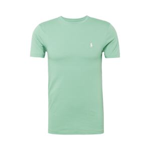Polo Ralph Lauren Tričko pastelově zelená / bílá