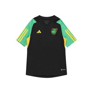 ADIDAS PERFORMANCE Funkční tričko žlutá / světle zelená / černá