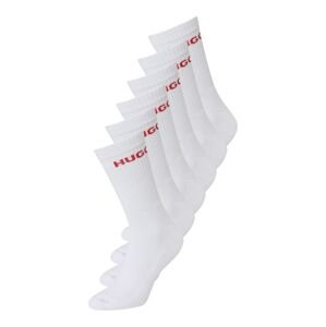 HUGO Ponožky  ohnivá červená / bílá