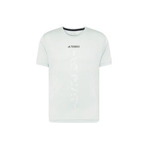 ADIDAS TERREX Funkční tričko 'Agravic'  světle šedá / černá