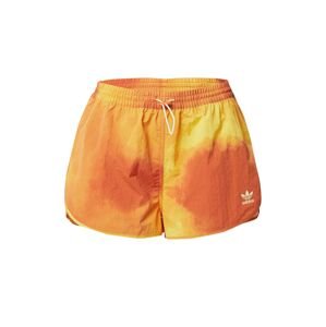 ADIDAS ORIGINALS Sportovní kalhoty zlatě žlutá / oranžová / bílá