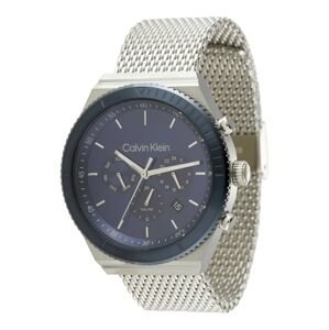 Calvin Klein Analogové hodinky modrá / stříbrná