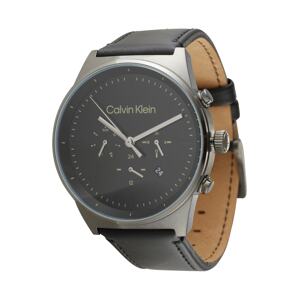 Calvin Klein Analogové hodinky 'TIMELESS' černá / stříbrná