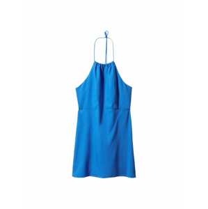 MANGO Letní šaty 'PINO' modrá