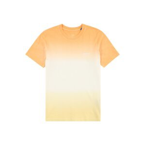 Jack & Jones Junior Tričko jasně oranžová / bílá