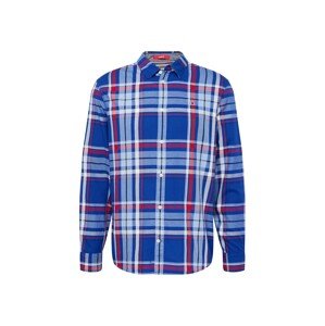 Tommy Jeans Košile modrá / červená / černá / bílá