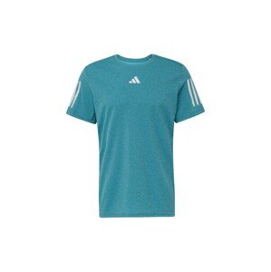 ADIDAS PERFORMANCE Funkční tričko 'OTR HEATHER' azurová modrá / šedá