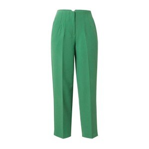 LA STRADA UNICA Kalhoty s puky 'CAVA' zelená