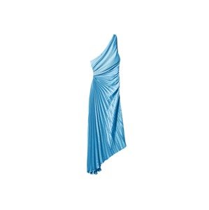 MANGO Společenské šaty  pastelová modrá