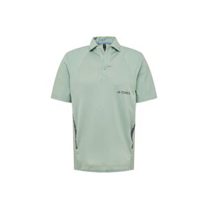 ADIDAS TERREX Funkční tričko 'CAMPYX' marine modrá / pastelově zelená / černá