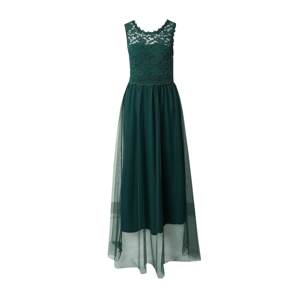 VILA Společenské šaty 'LYNNEA' tmavě zelená